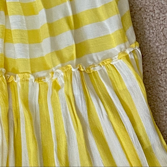 Jessica Simpson Yellow Striped Sundress NEW - Picture 6 of 8